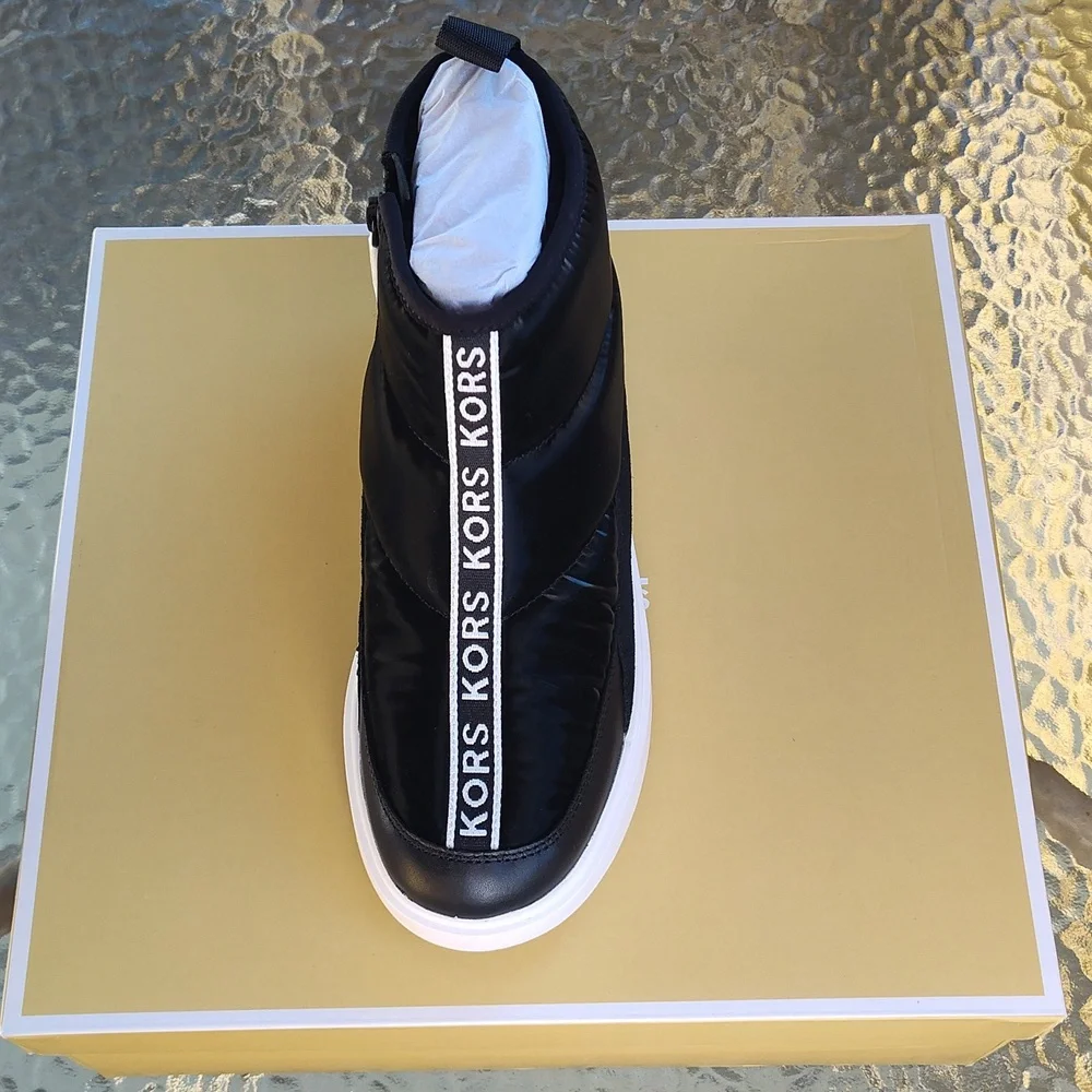 MICHAEL Michael Kors Emmett Quilted Sneaker Boot - Picture 3 of 14